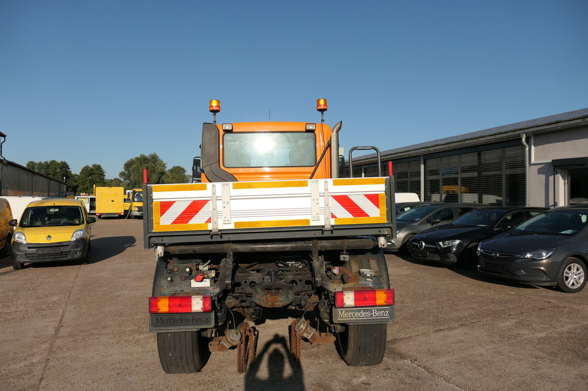 Billenőplatós teherautó UNIMOG U400 Euro5 Typ 405 VarioPilot 6 Zylinder SFZ KOM: 6 kép.