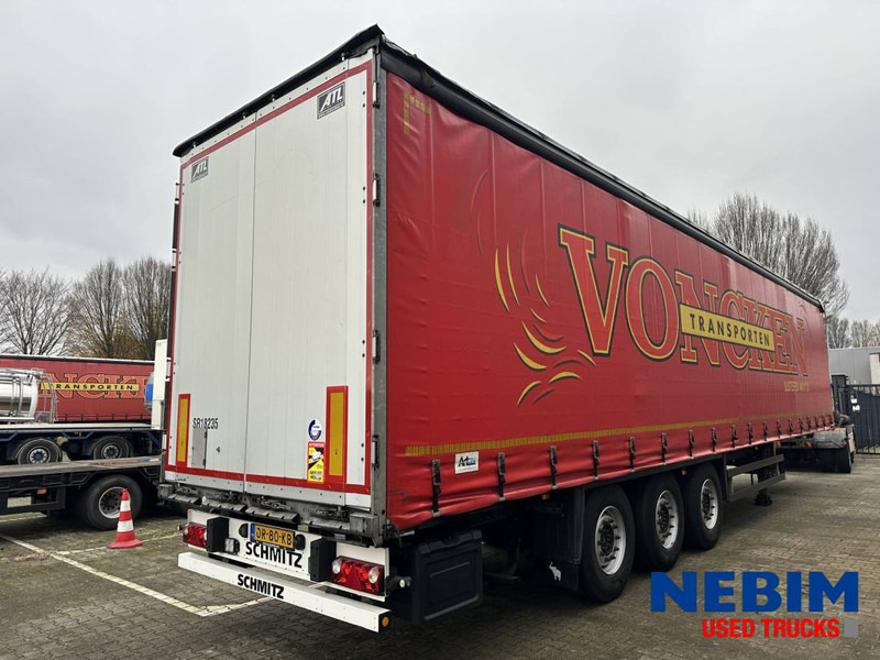 Schmitz Cargobull SCB*S3T - Curtainsider / Pritsche Plane / Sliding roof - Ponyvás félpótkocsi: 2 kép. Schmitz Cargobull SCB*S3T - Curtainsider / Pritsche Plane / Sliding roof - Ponyvás félpótkocsi: 2 kép.
