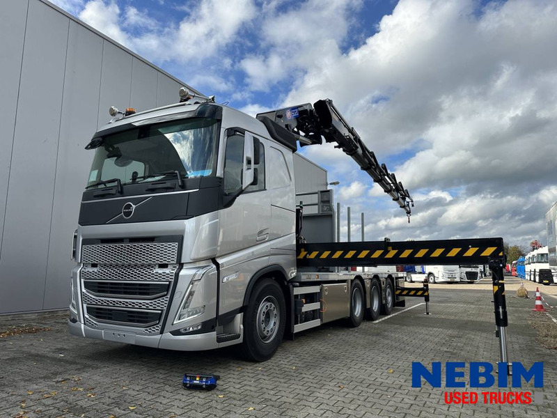 Volvo FH500 8x4 Triple - HMF5020K6 43,6 T/M NEW-NIEUW-NEU - Darus autó: 1 kép. Volvo FH500 8x4 Triple - HMF5020K6 43,6 T/M NEW-NIEUW-NEU - Darus autó: 1 kép.