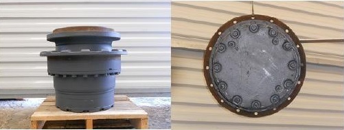 Fiat-Hitachi FS330 - Véglehajtás - Lánctalpas kotró: 1 kép. Fiat-Hitachi FS330 - Véglehajtás - Lánctalpas kotró: 1 kép.