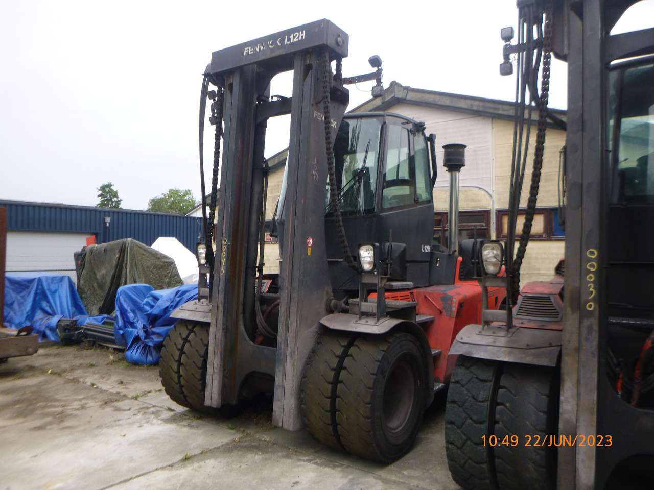 LINDE H120/02 - Dízel targonca: 4 kép. LINDE H120/02 - Dízel targonca: 4 kép.