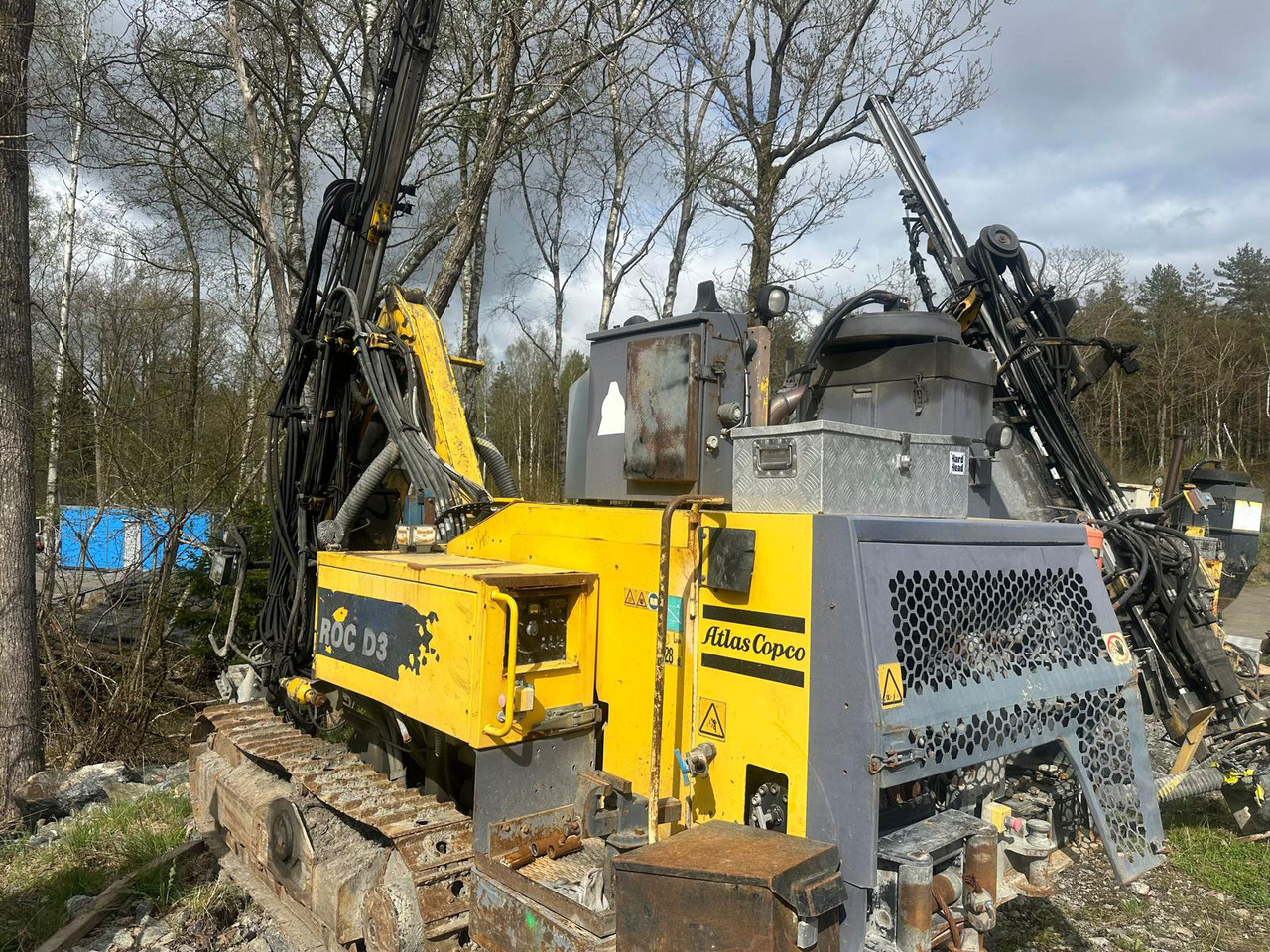 Atlas Copco ROC D3 - Fúrógép: 3 kép. Atlas Copco ROC D3 - Fúrógép: 3 kép.
