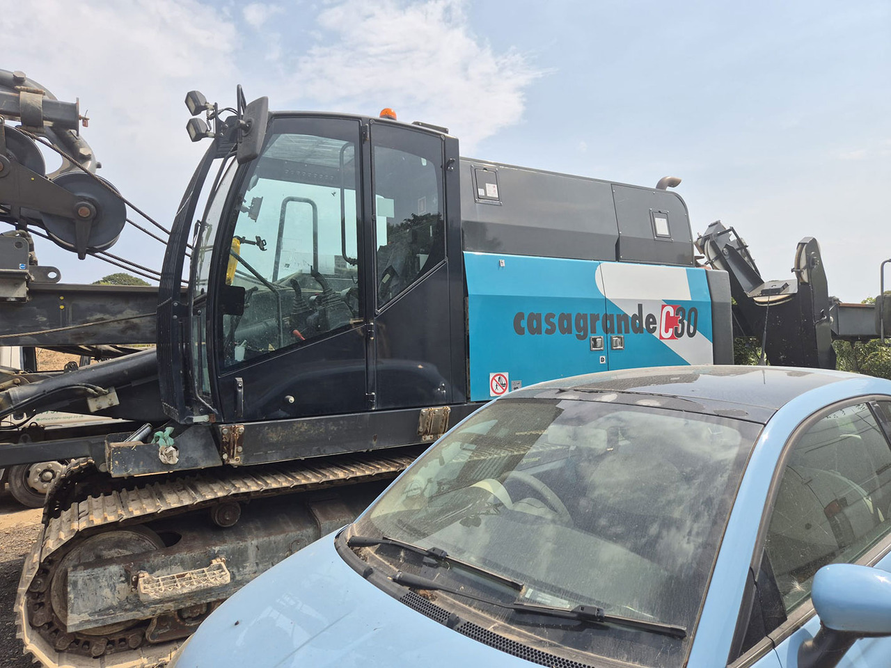 Casagrande C30 - Cölöpverő: 5 kép. Casagrande C30 - Cölöpverő: 5 kép.
