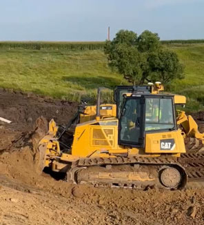 Caterpillar D6K LGP - Buldózer: 5 kép. Caterpillar D6K LGP - Buldózer: 5 kép.