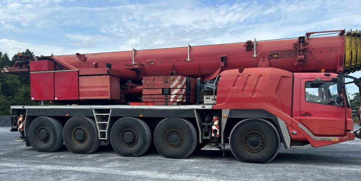 Grove GMK 5095 - Autódaru: 1 kép. Grove GMK 5095 - Autódaru: 1 kép.