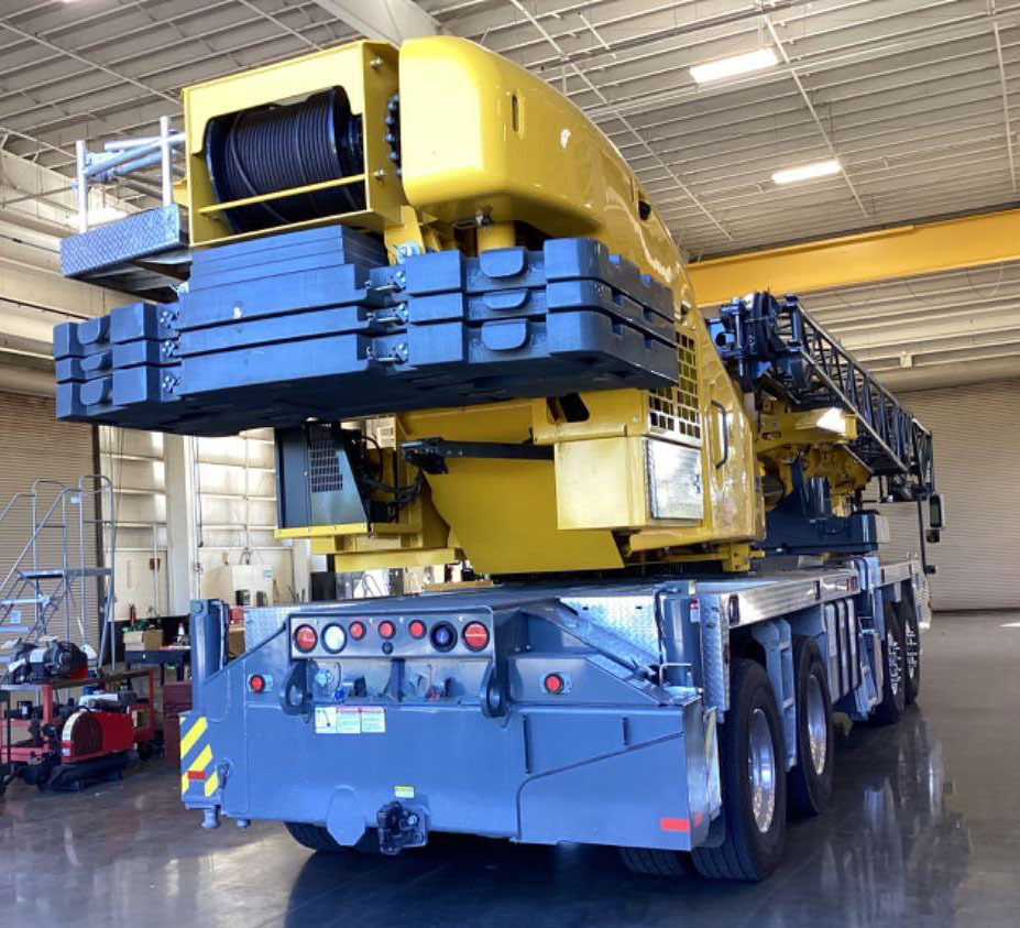 Grove TMS800-2 - Autódaru: 4 kép. Grove TMS800-2 - Autódaru: 4 kép.