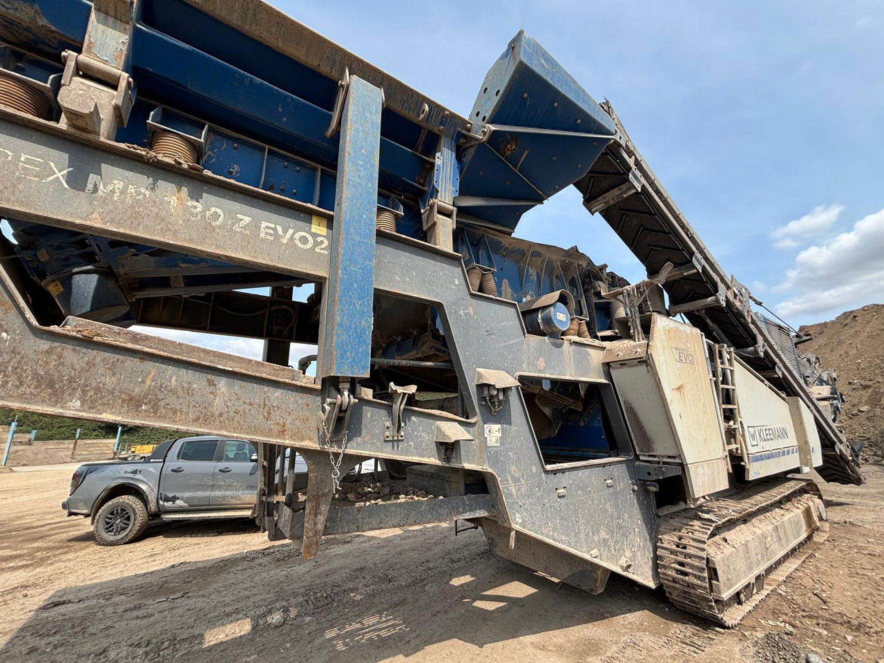 Kleemann MR 130 Z EVO 2 - Röpítő törő: 1 kép. Kleemann MR 130 Z EVO 2 - Röpítő törő: 1 kép.