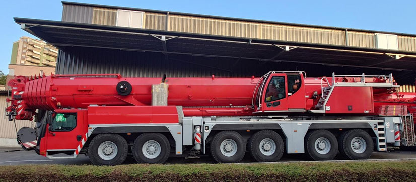 Liebherr LTM 1300-6.2 - Autódaru: 1 kép. Liebherr LTM 1300-6.2 - Autódaru: 1 kép.