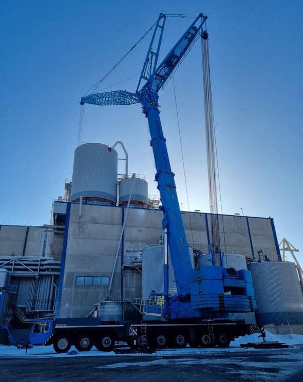Liebherr LTM 1500-8.1 - Autódaru: 1 kép. Liebherr LTM 1500-8.1 - Autódaru: 1 kép.