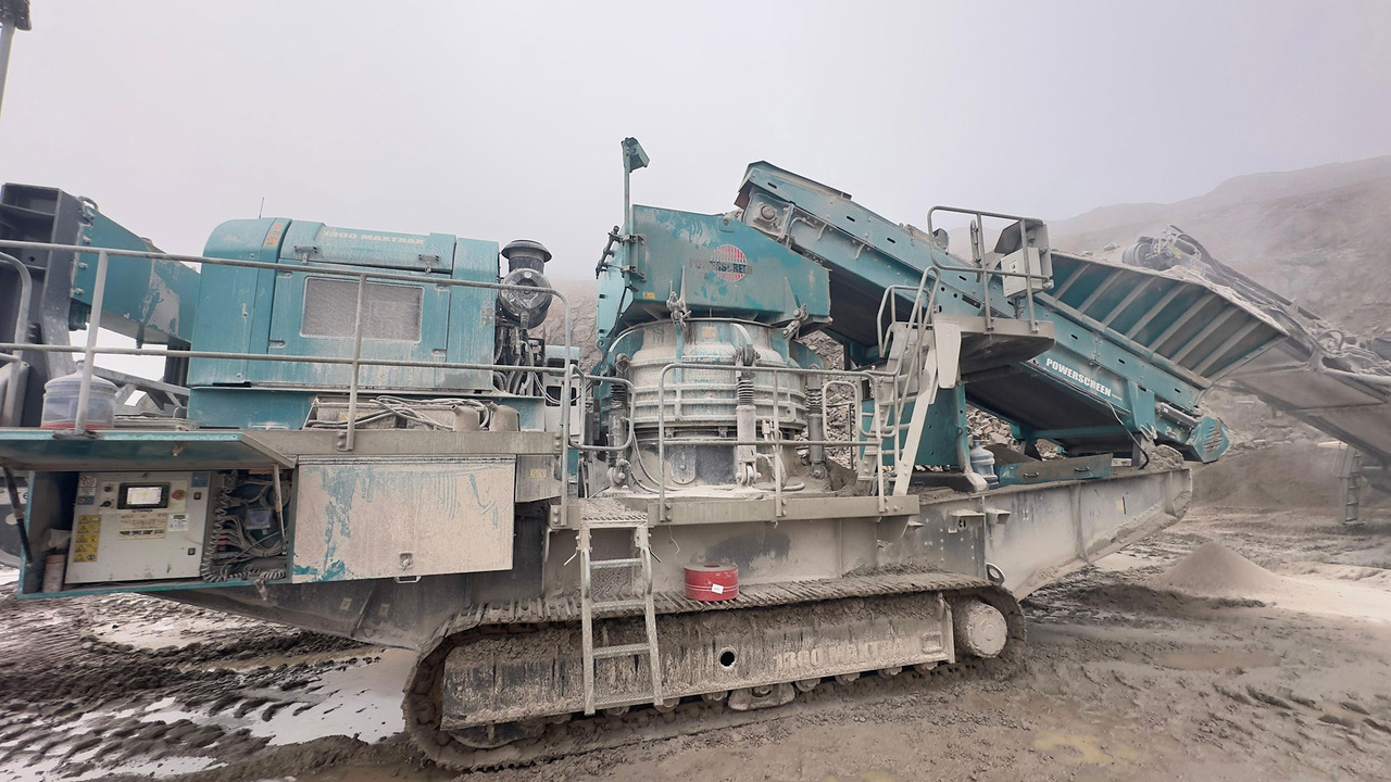 Powerscreen 1300 Maxtrak - Kúpos törő: 3 kép. Powerscreen 1300 Maxtrak - Kúpos törő: 3 kép.