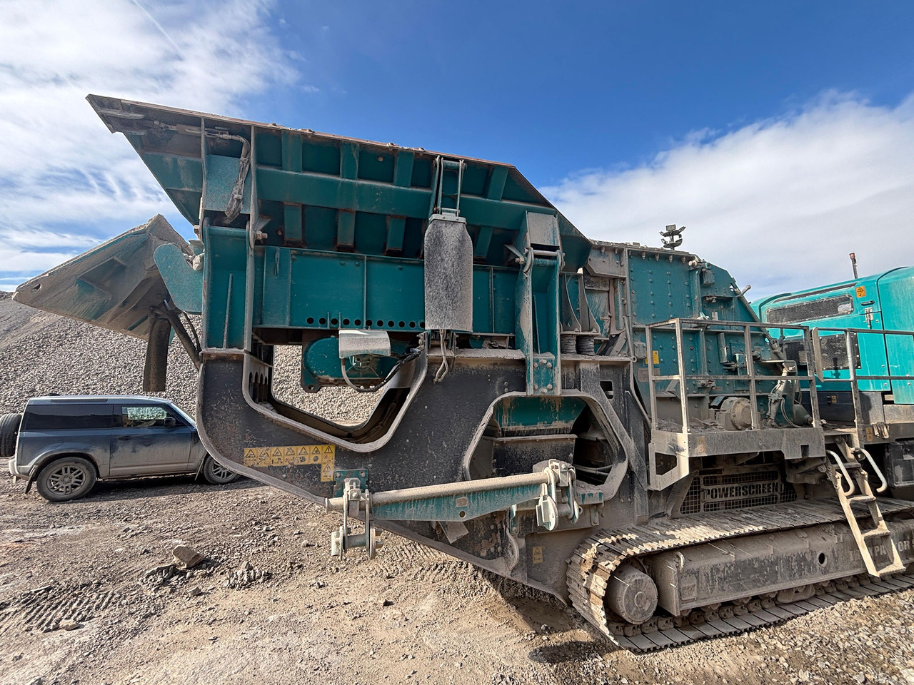 Powerscreen Trakpactor 550 - Röpítő törő: 5 kép. Powerscreen Trakpactor 550 - Röpítő törő: 5 kép.