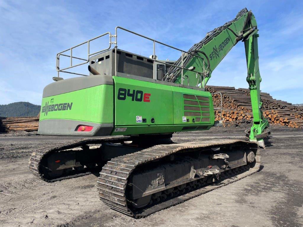Sennebogen 840 R-HD - Hulladék kotró: 4 kép. Sennebogen 840 R-HD - Hulladék kotró: 4 kép.