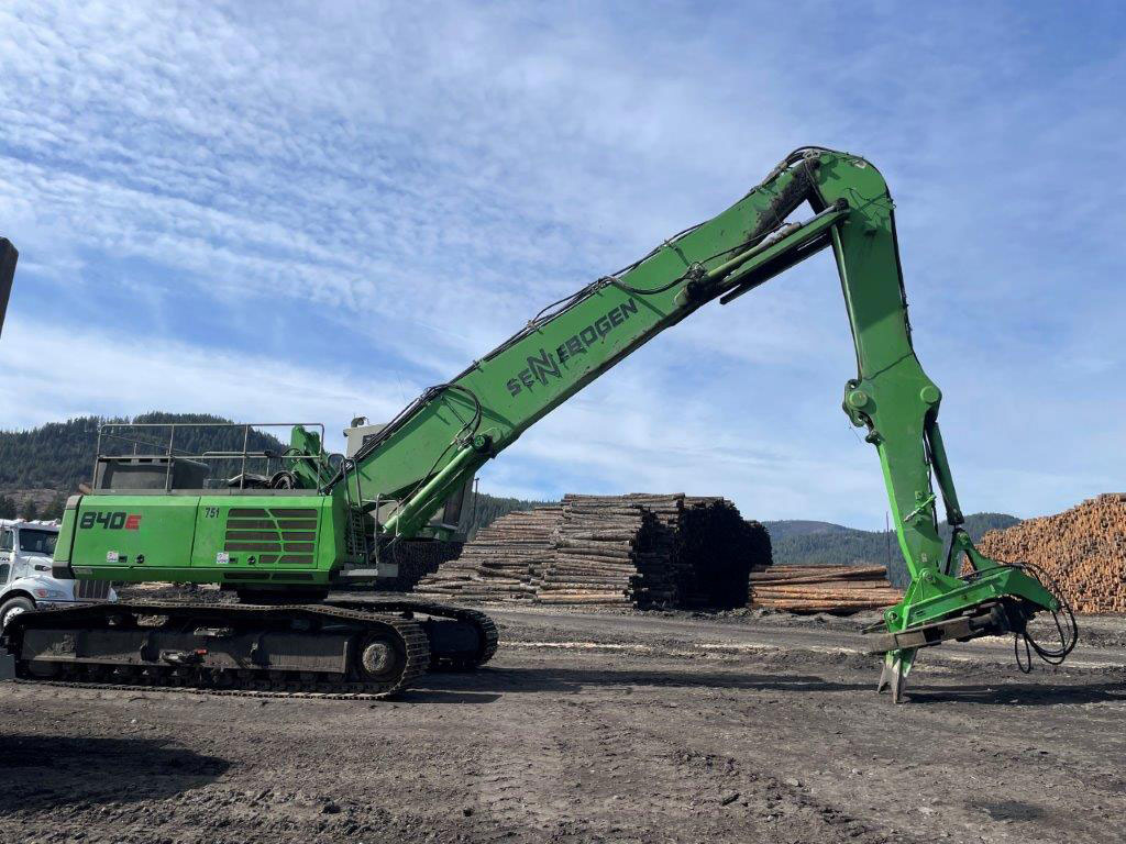 Sennebogen 840 R-HD - Hulladék kotró: 3 kép. Sennebogen 840 R-HD - Hulladék kotró: 3 kép.