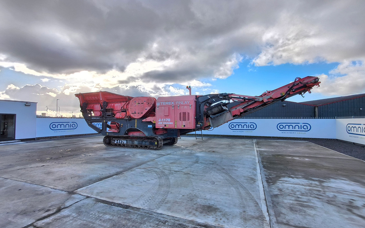 Terex Finlay J-1170 - Pofás törő: 5 kép. Terex Finlay J-1170 - Pofás törő: 5 kép.