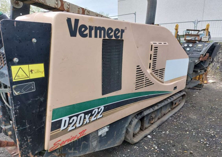 Vermeer D20x22 S2 - Irányított fúrógép: 2 kép. Vermeer D20x22 S2 - Irányított fúrógép: 2 kép.