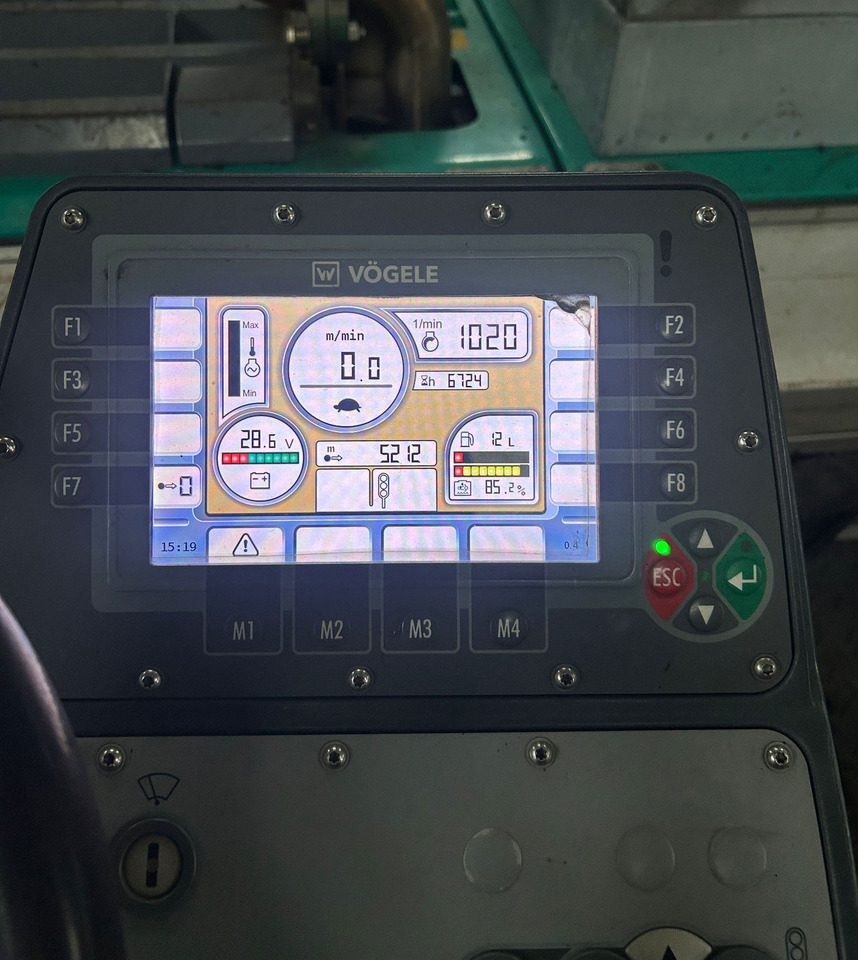 Vogele Super 1303-3i - Útburkológép: 5 kép. Vogele Super 1303-3i - Útburkológép: 5 kép.