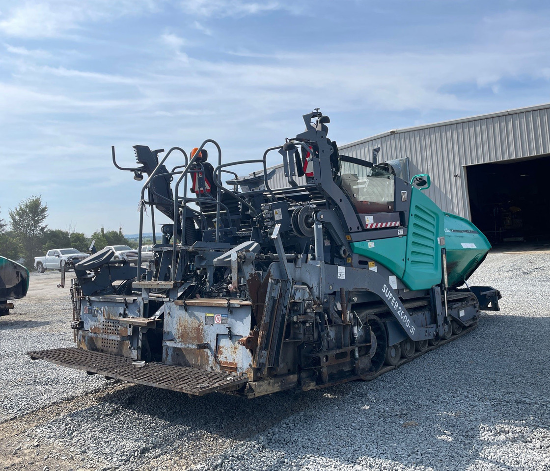 Vogele Super 2000-3i - Útburkológép: 5 kép. Vogele Super 2000-3i - Útburkológép: 5 kép.