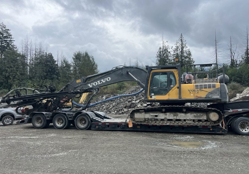 Volvo EC290BLC - Fúrógép: 3 kép. Volvo EC290BLC - Fúrógép: 3 kép.