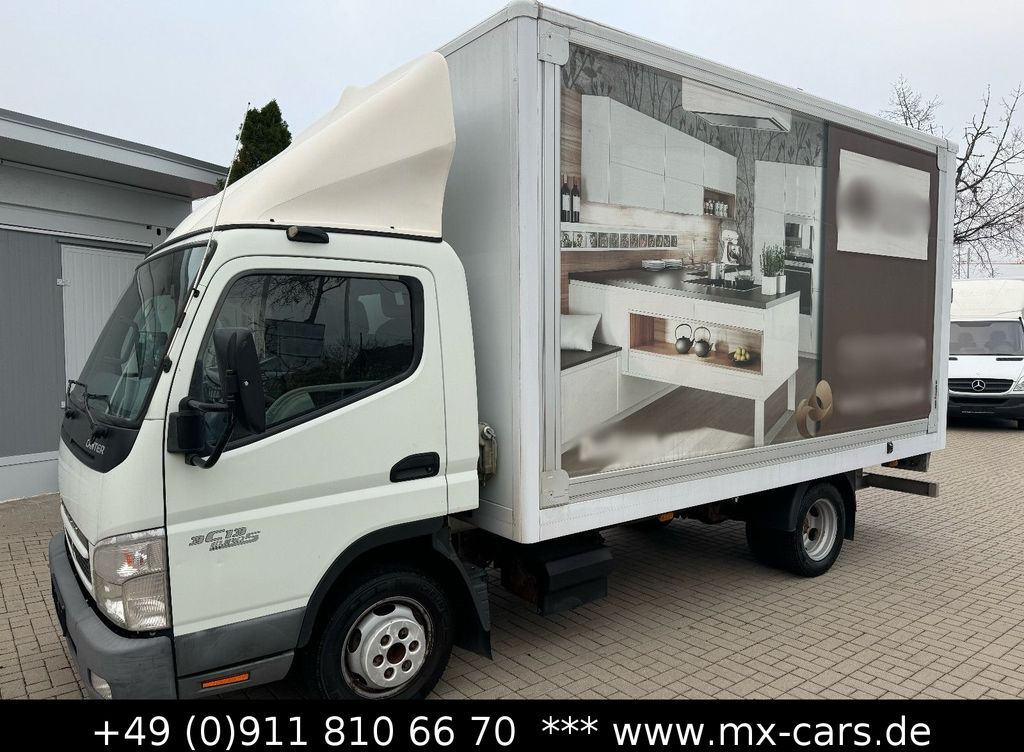 Mitsubishi Canter Fuso 3c13 3.0 L. Möbel Maxi 4,32 m. 21 m³ - Dobozos kisteherautó: 1 kép. Mitsubishi Canter Fuso 3c13 3.0 L. Möbel Maxi 4,32 m. 21 m³ - Dobozos kisteherautó: 1 kép.