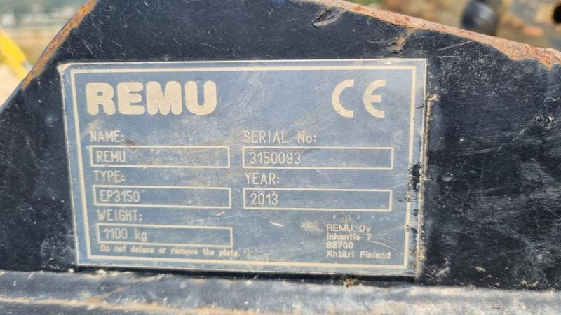 REMU POUR PELLE 15T - Kőválogató kanál - Építőipari gépek: 4 kép. REMU POUR PELLE 15T - Kőválogató kanál - Építőipari gépek: 4 kép.