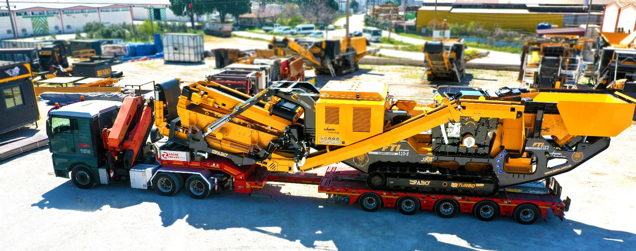 FABO Mobile crusher - Mobil törőgép: 5 kép. FABO Mobile crusher - Mobil törőgép: 5 kép.
