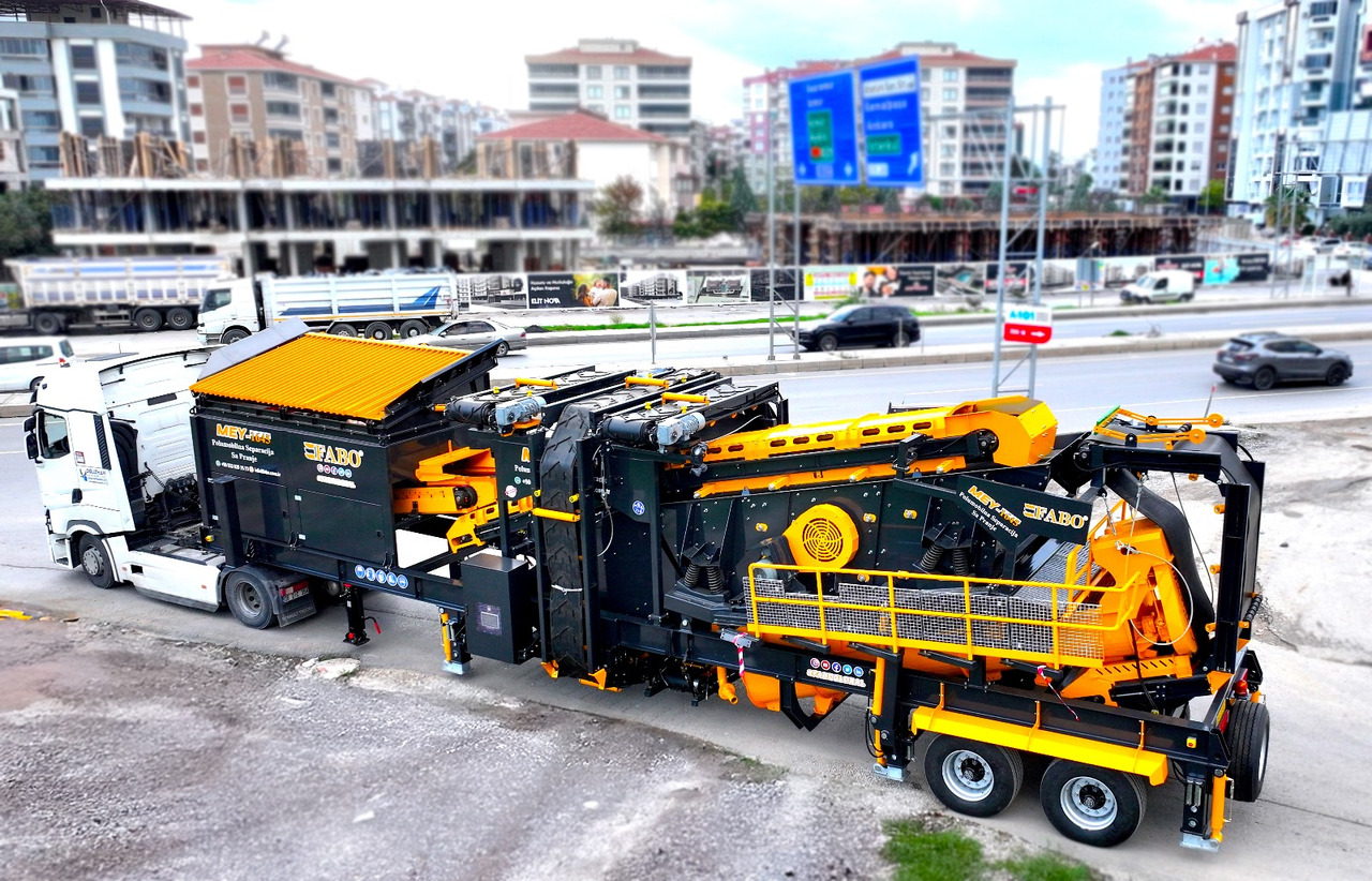 Új Mobil törőgép FABO Mobile crusher: 6 kép. Új Mobil törőgép FABO Mobile crusher: 6 kép.