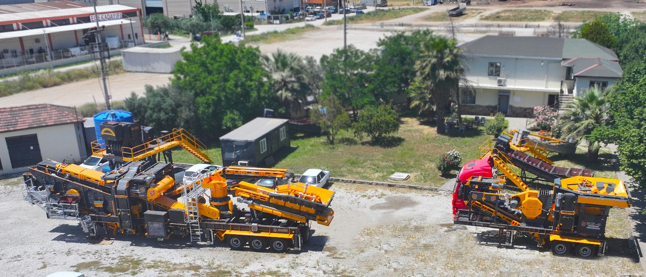 FABO Mobile crusher - Mobil törőgép: 5 kép. FABO Mobile crusher - Mobil törőgép: 5 kép.