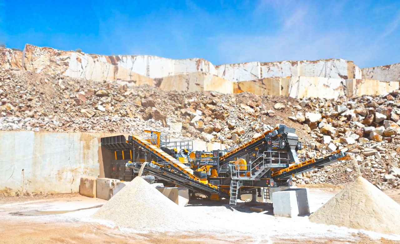 FABO Mobile crusher - Mobil törőgép: 5 kép. FABO Mobile crusher - Mobil törőgép: 5 kép.