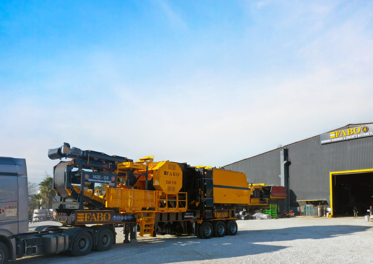 FABO Mobile crusher - Mobil törőgép: 4 kép. FABO Mobile crusher - Mobil törőgép: 4 kép.