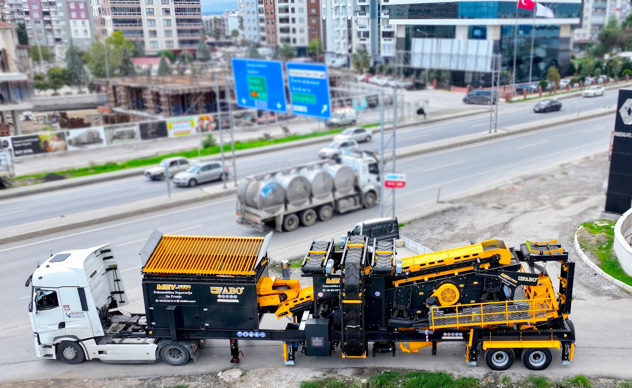 Új Mobil törőgép FABO Mobile crusher: 7 kép. Új Mobil törőgép FABO Mobile crusher: 7 kép.