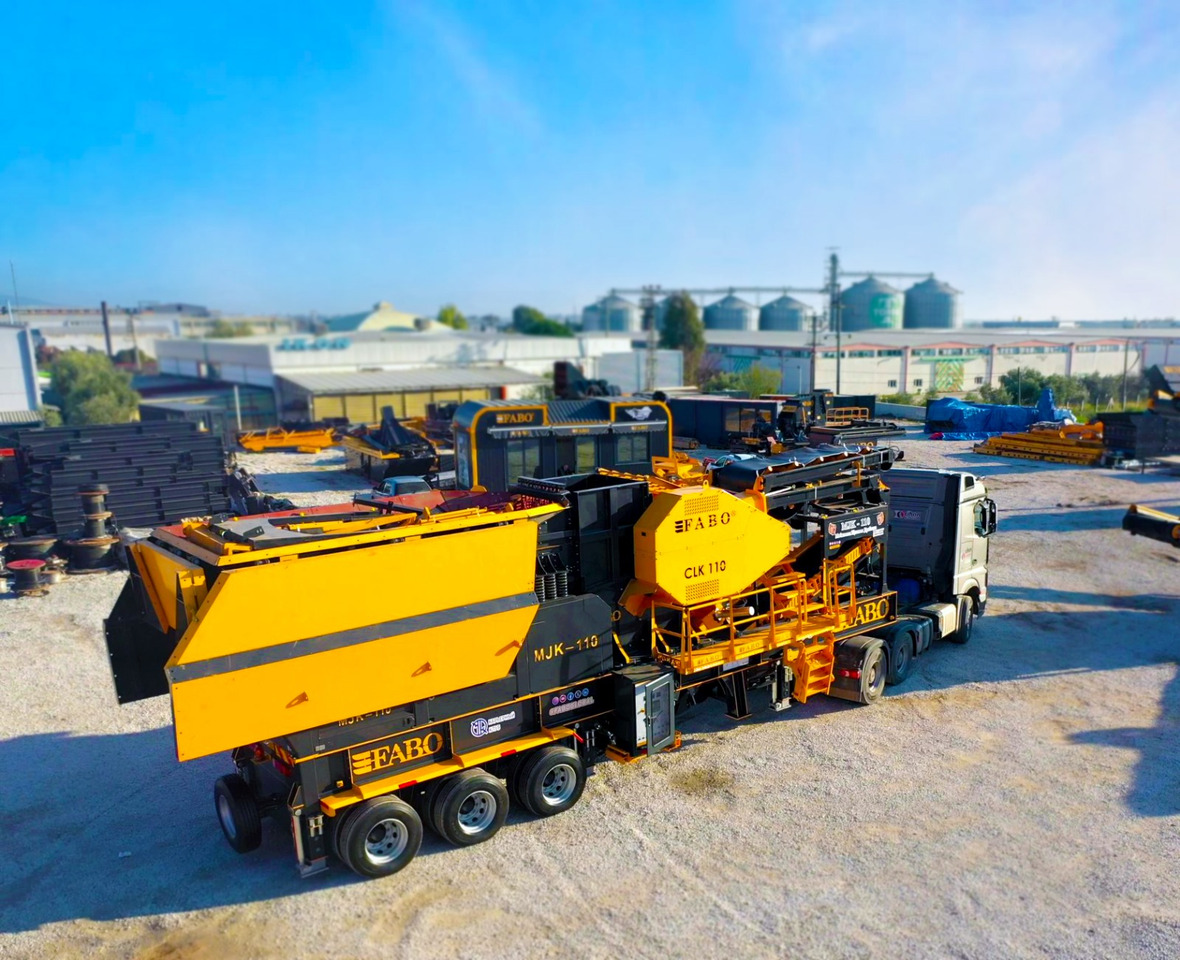 FABO Mobile crusher - Mobil törőgép: 3 kép. FABO Mobile crusher - Mobil törőgép: 3 kép.