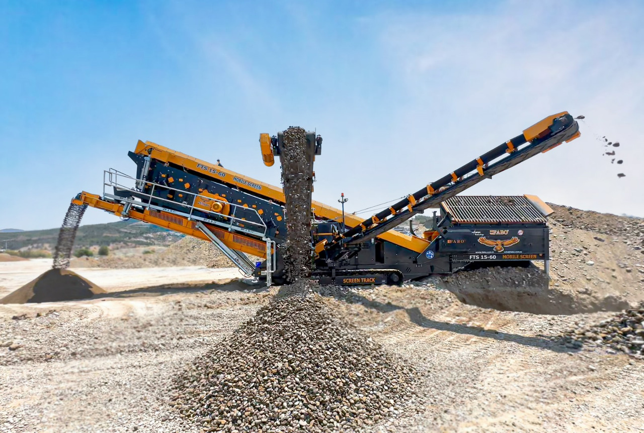 FABO Mobile crusher - Mobil törőgép: 2 kép. FABO Mobile crusher - Mobil törőgép: 2 kép.