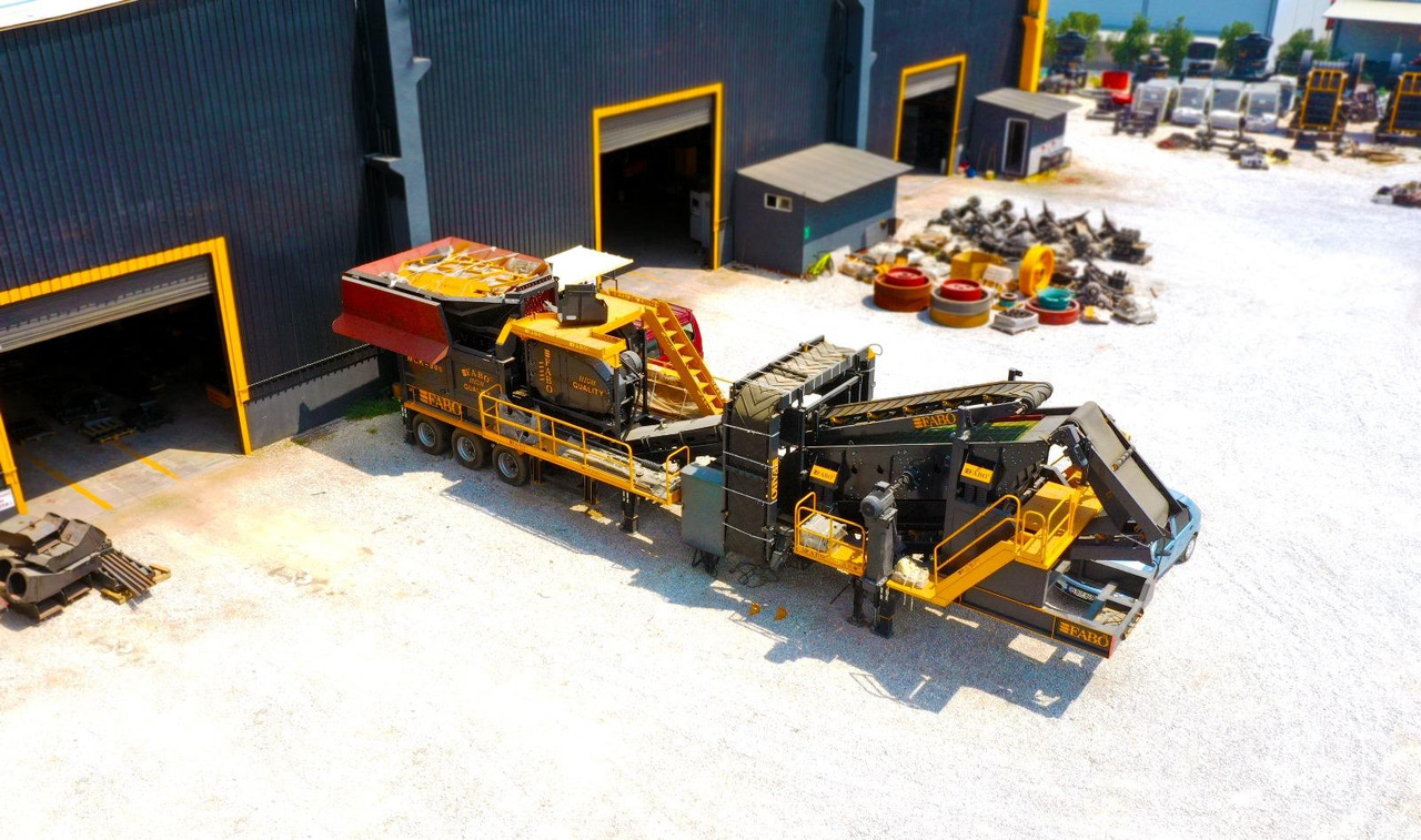 FABO Mobile crusher - Mobil törőgép: 1 kép. FABO Mobile crusher - Mobil törőgép: 1 kép.