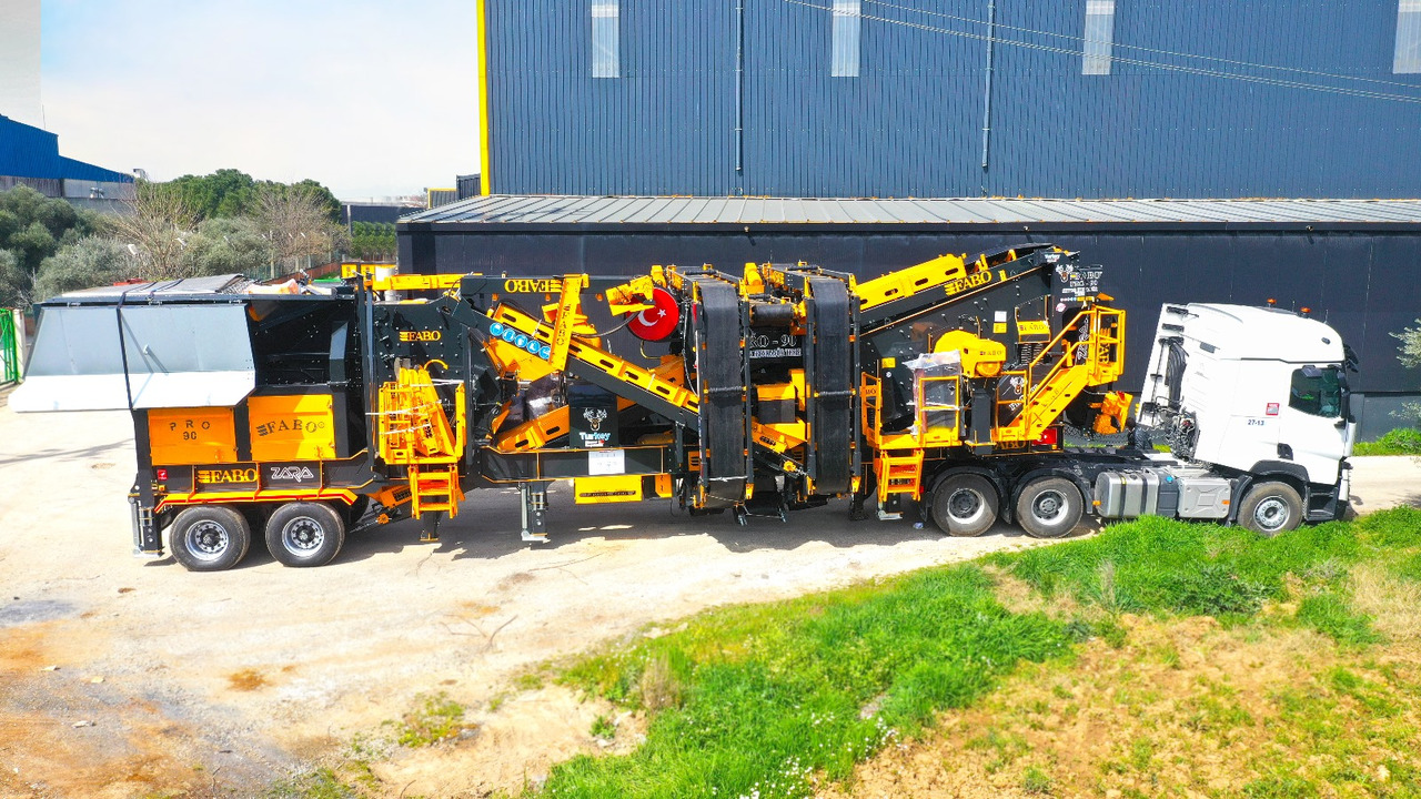 FABO Mobile crusher - Mobil törőgép: 5 kép. FABO Mobile crusher - Mobil törőgép: 5 kép.