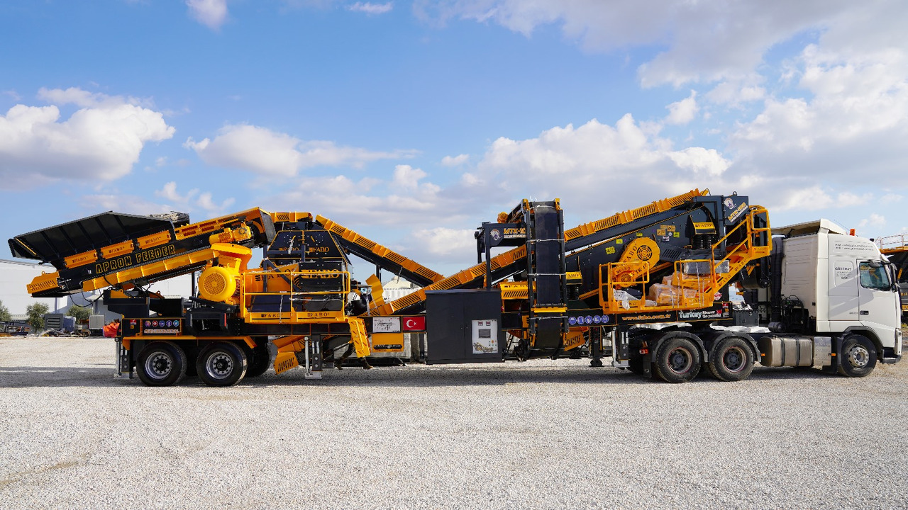 FABO Mobile crusher - Mobil törőgép: 4 kép. FABO Mobile crusher - Mobil törőgép: 4 kép.