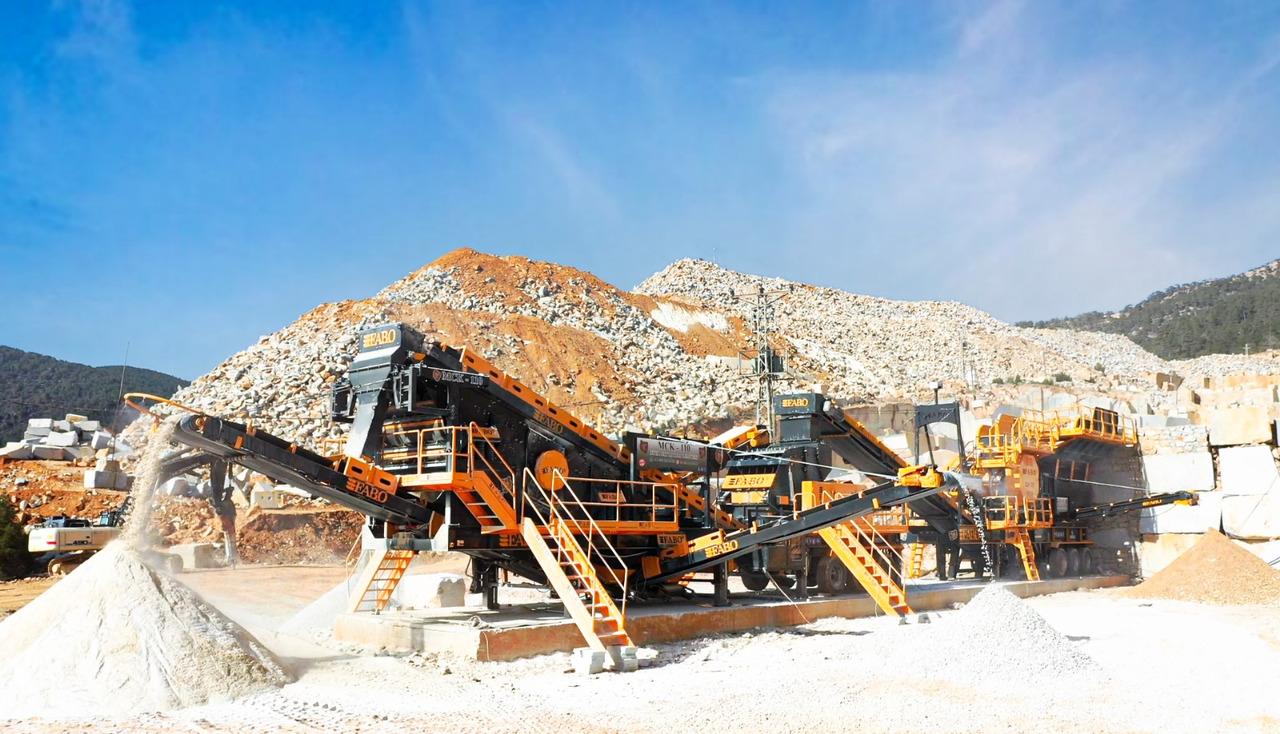 Új Mobil törőgép FABO Mobile crusher: 1 kép.