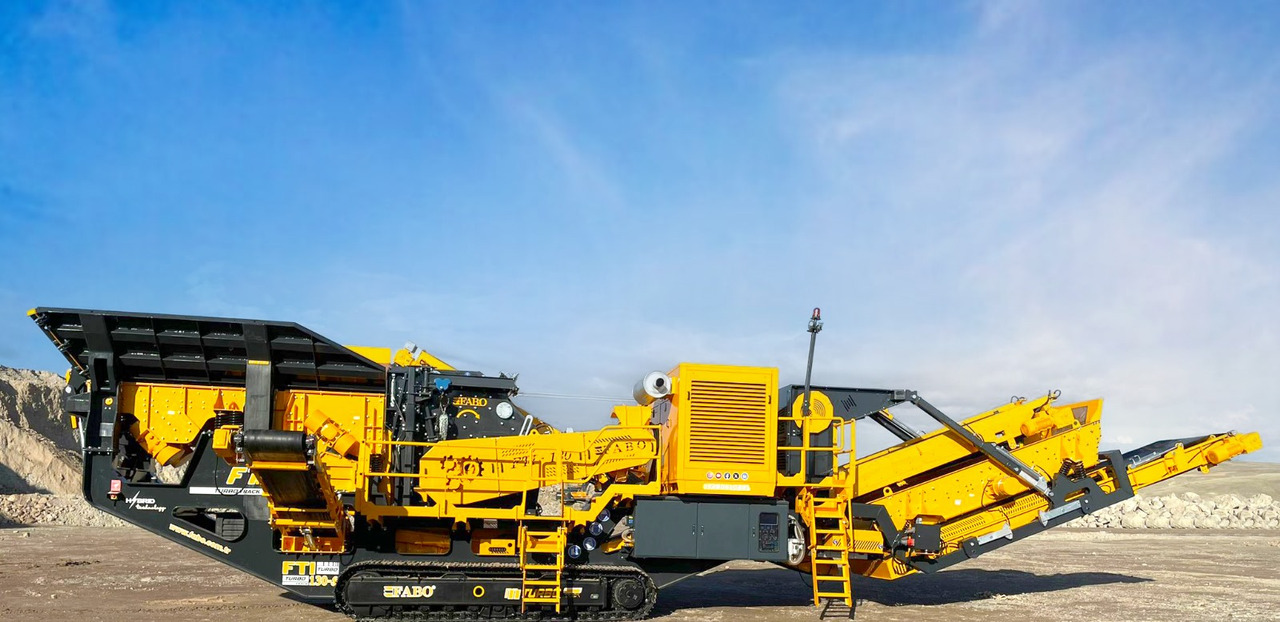 FABO Mobile crusher - Mobil törőgép: 5 kép. FABO Mobile crusher - Mobil törőgép: 5 kép.