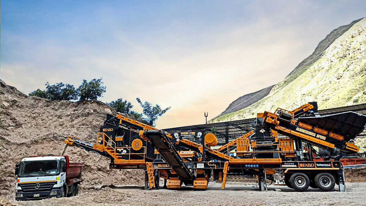 FABO Mobile crusher - Mobil törőgép: 4 kép. FABO Mobile crusher - Mobil törőgép: 4 kép.