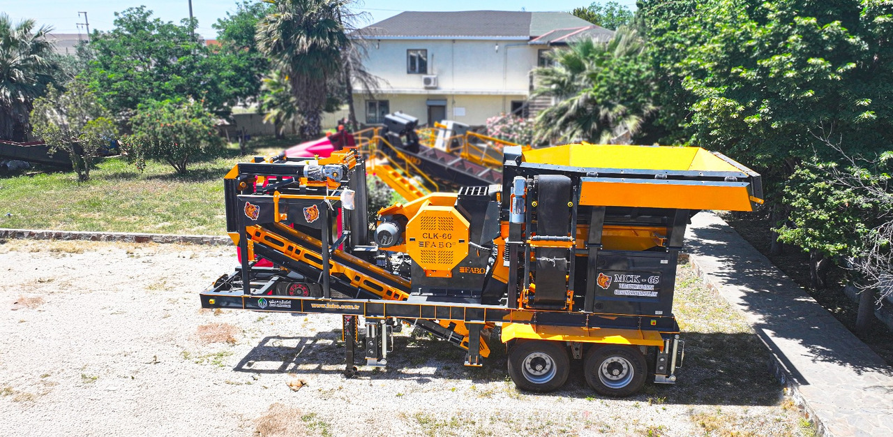 FABO Mobile crusher - Mobil törőgép: 4 kép. FABO Mobile crusher - Mobil törőgép: 4 kép.