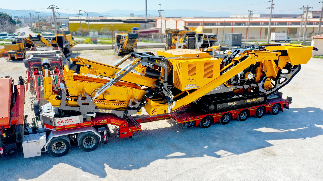FABO Mobile crusher - Mobil törőgép: 4 kép. FABO Mobile crusher - Mobil törőgép: 4 kép.