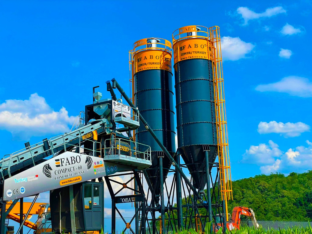 Új Cementsiló FABO cement silo: 1 kép.