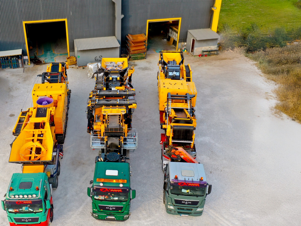 Új Törőgép FABO crawler crusher: 8 kép.