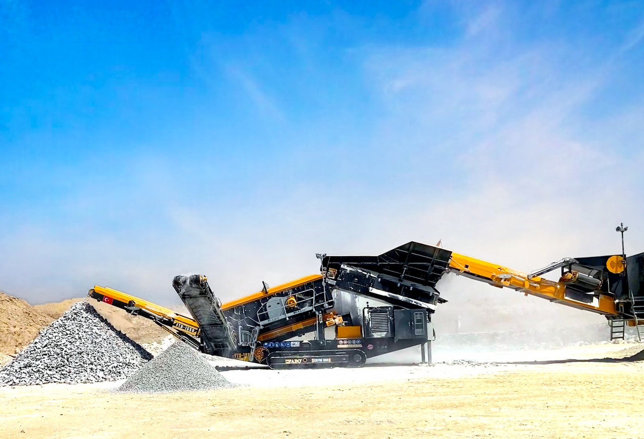 Új Osztályozó berendezés FABO crawler screen: 12 kép.