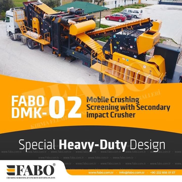 FABO impact crusher - Röpítő törő: 1 kép. FABO impact crusher - Röpítő törő: 1 kép.