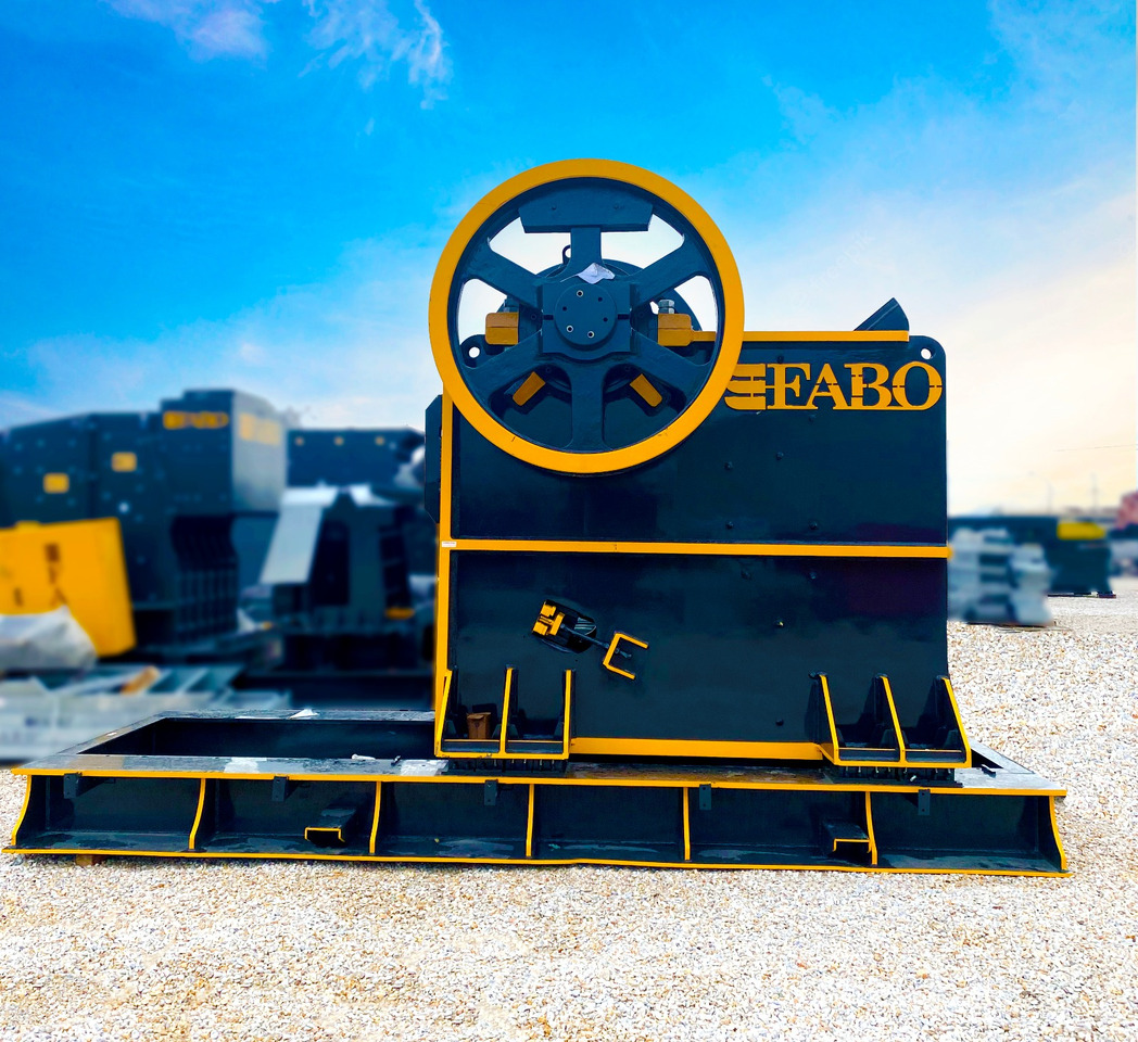 FABO jaw crusher - Pofás törő: 5 kép. FABO jaw crusher - Pofás törő: 5 kép.