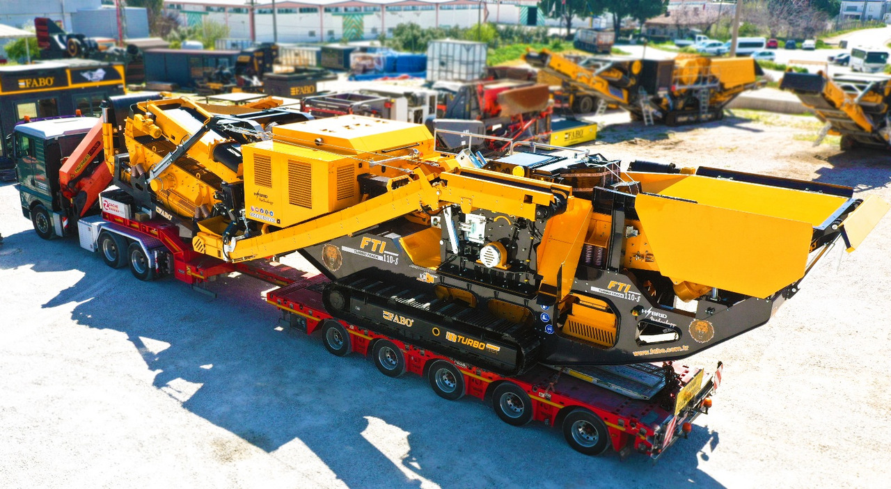 FABO mining machinery - crushing plant - Bányászati gépek: 3 kép. FABO mining machinery - crushing plant - Bányászati gépek: 3 kép.