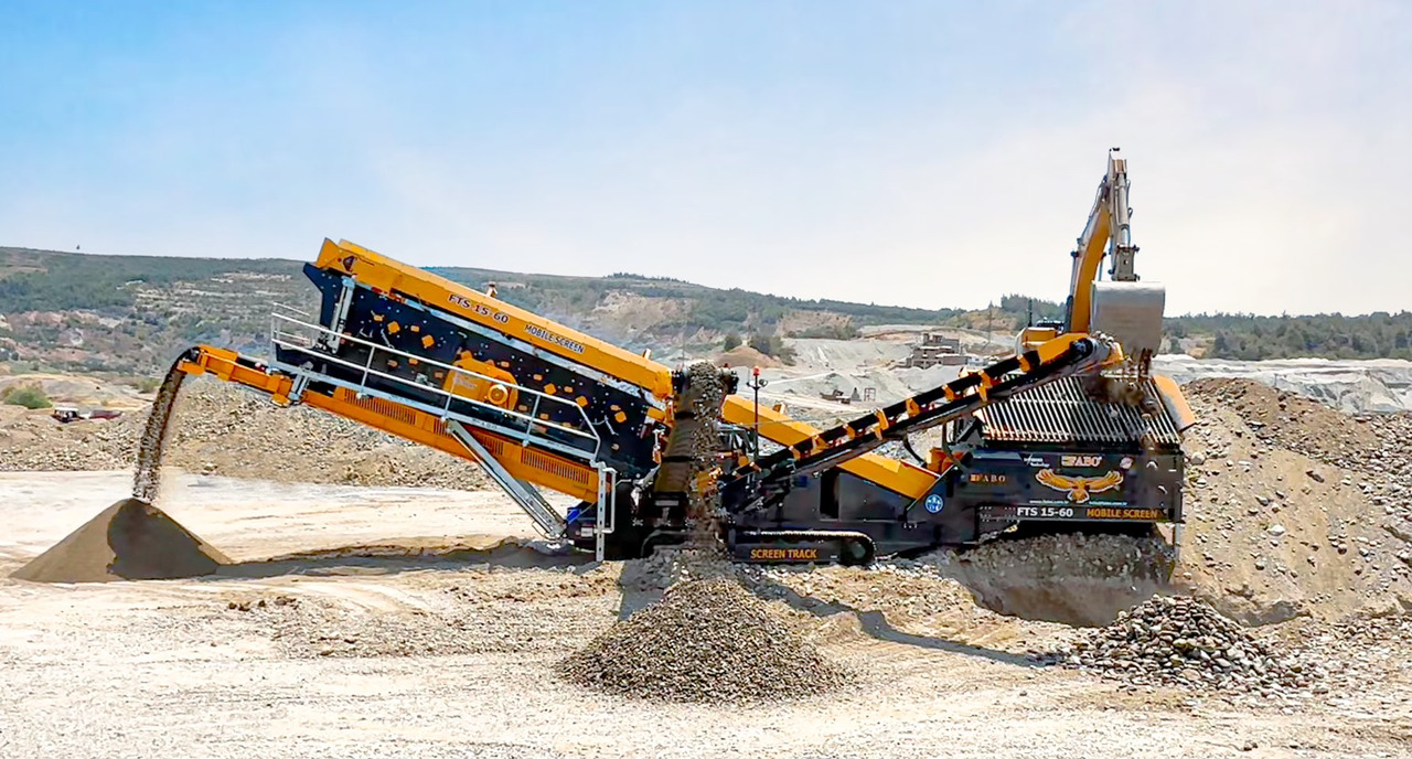 FABO mining machinery - crushing plant - Bányászati gépek: 5 kép. FABO mining machinery - crushing plant - Bányászati gépek: 5 kép.