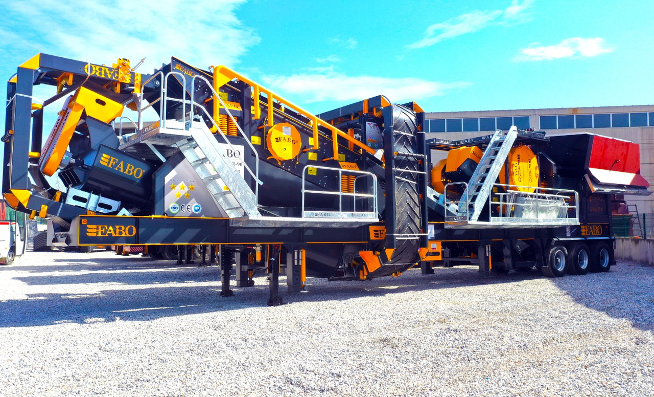 FABO mining machinery - crushing plant - Bányászati gépek: 4 kép. FABO mining machinery - crushing plant - Bányászati gépek: 4 kép.