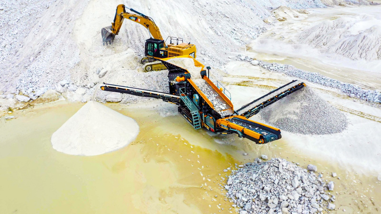 FABO mining machinery - crushing plant - Bányászati gépek: 3 kép. FABO mining machinery - crushing plant - Bányászati gépek: 3 kép.