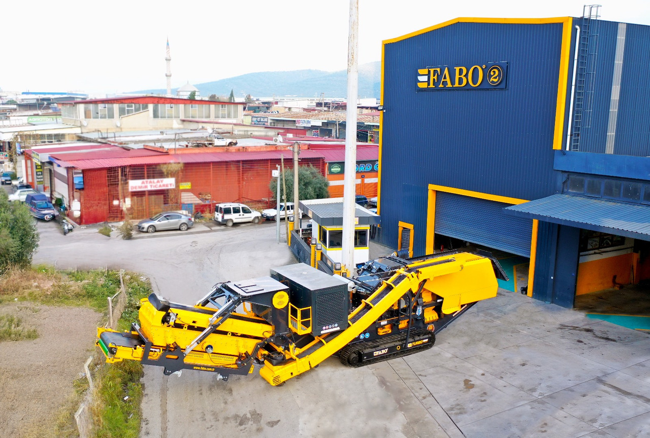 Új Röpítő törő FABO mobile impact crusher: 1 kép.